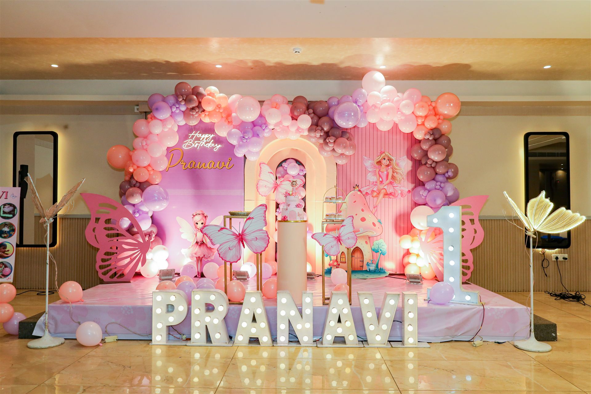 Fairy tale themed birthday party by Creative Splash creative planners Chennai