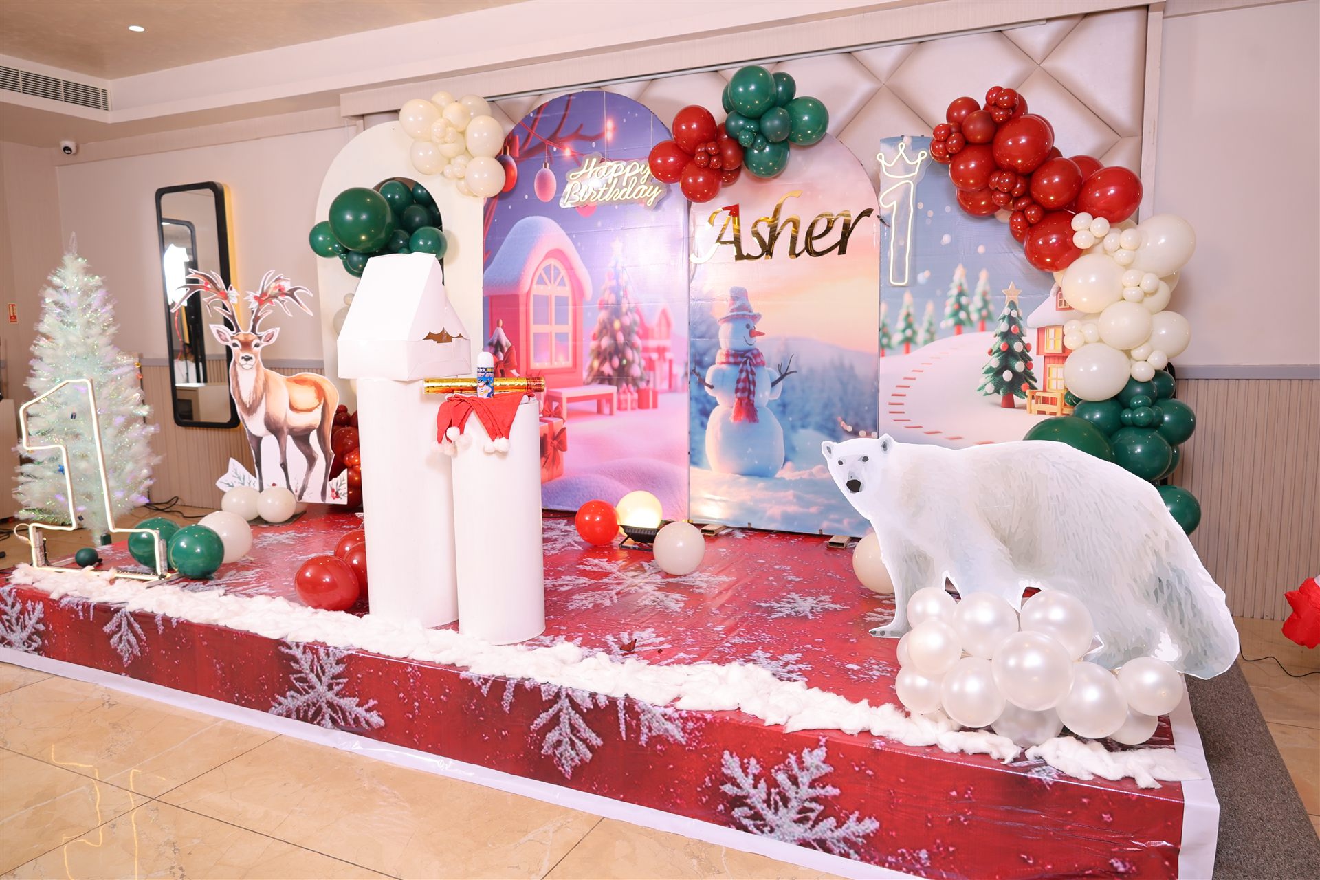 Asher winter wonderland birthday by Creative Splash